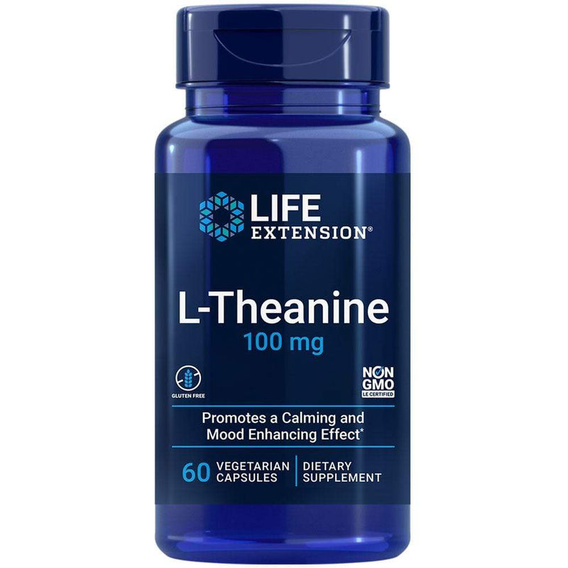Life Extension L Theanine -- 60 Capsules