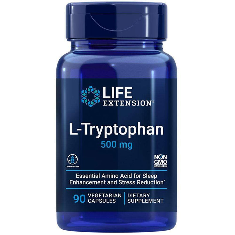 Life Extension L Tryptophan -- 90 Capsules