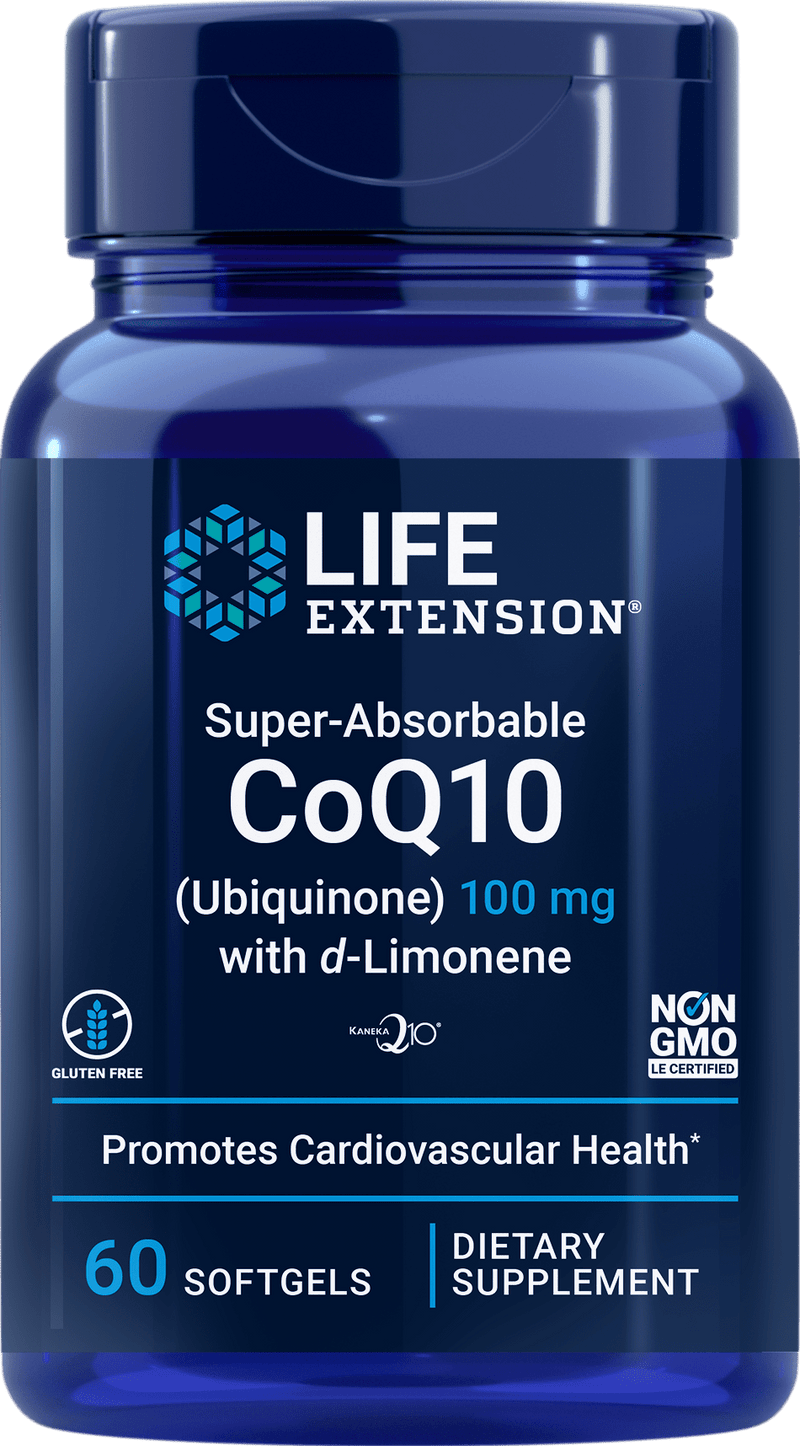 Life Extension Life Extension  Super Absorbable CoQ10 100mg -- 60 Softgels