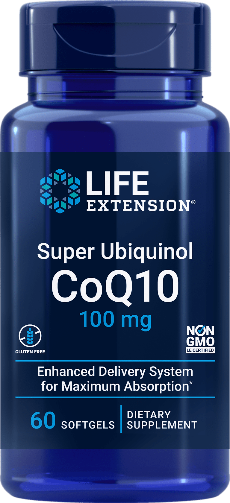 Life Extension Life Extension  Super Ubiquinol CoQ10 -- 60 Softgels