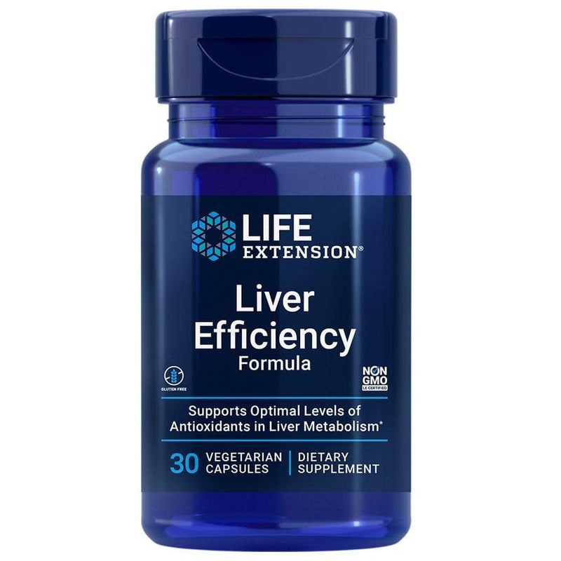 Life Extension Liver Efficiency Formula -- 30 Capsules