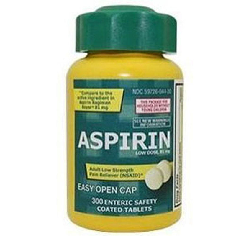 Life Extension Low Dose Aspirin -- 300 Tablets