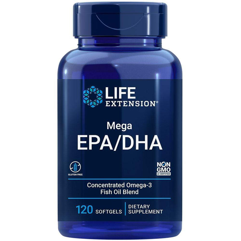 Life Extension Mega EPA DHA -- 120 Softgels