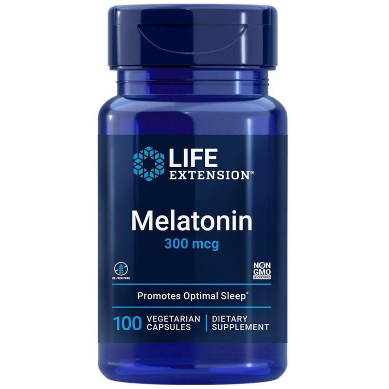 Life Extension Melatonin -- 100 Capsules