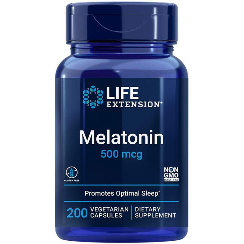 Life Extension Melatonin -- 200 Capsules