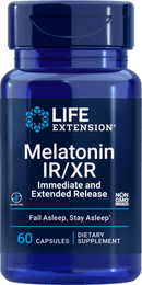 Life Extension Melatonin Ir-Xr -- 60 Capsules