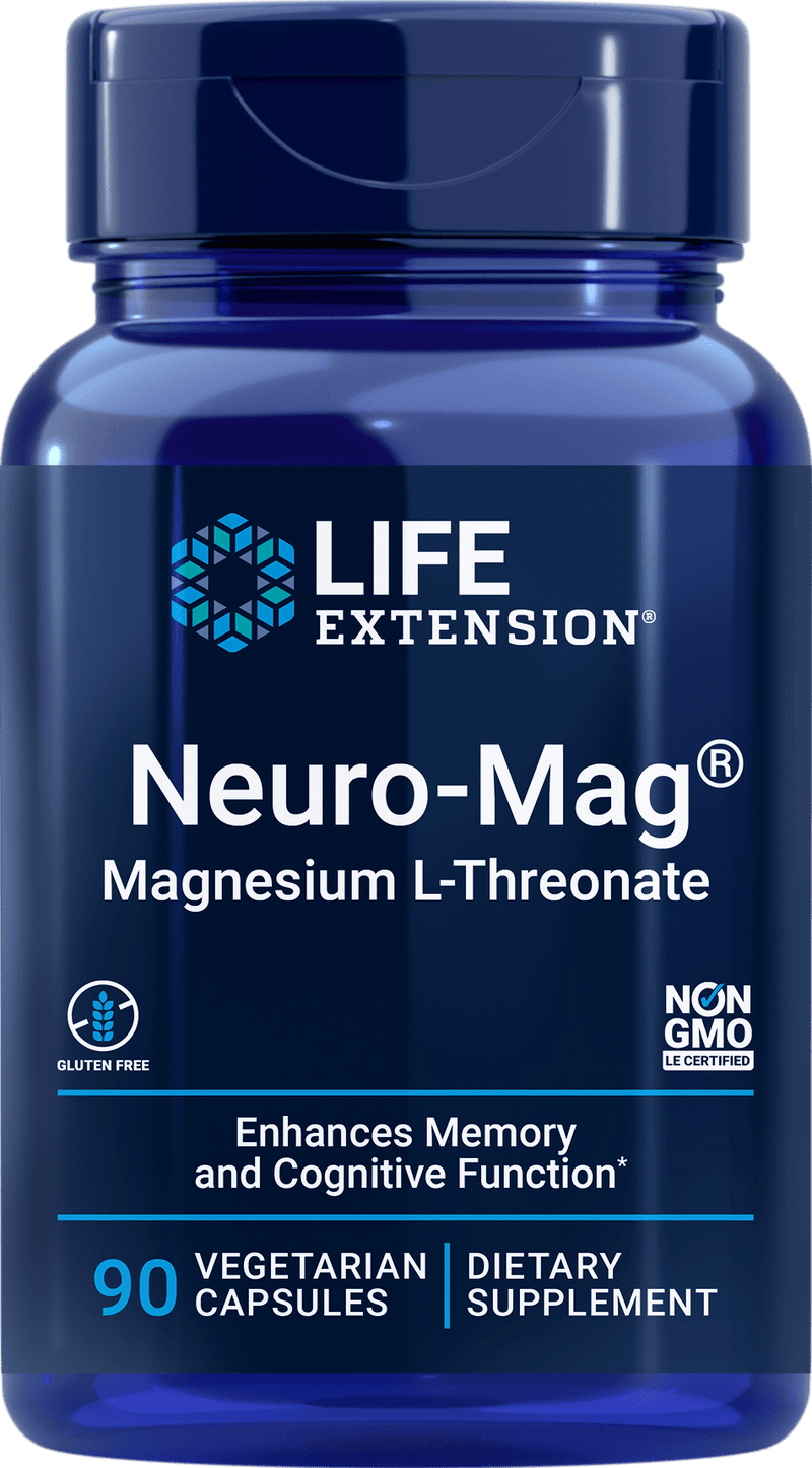 Life Extension Neuro Mag Magnesium Threonate -- 90 Capsules