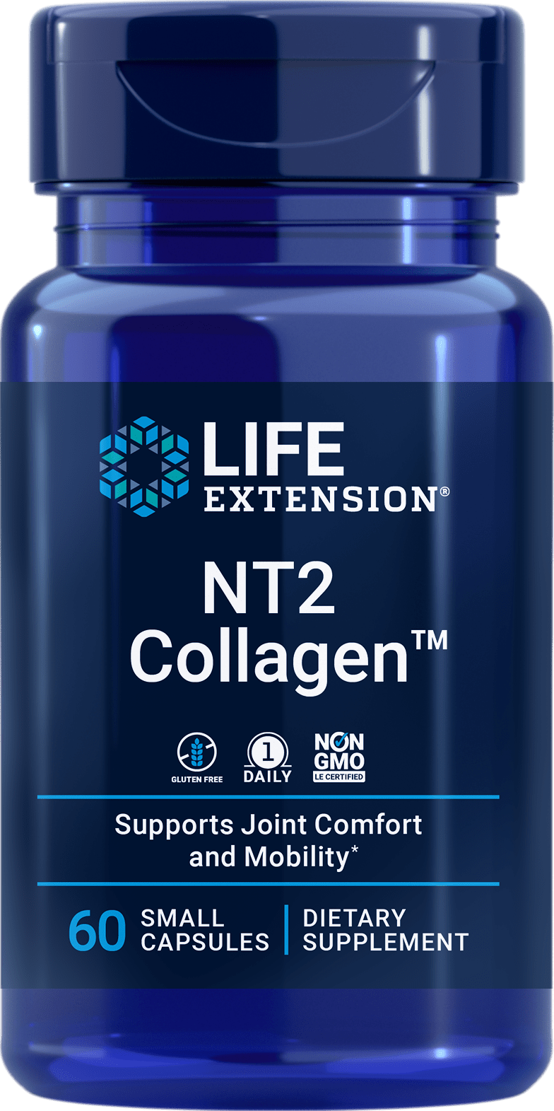 Life Extension NT2 Collagen -- 60 capsules