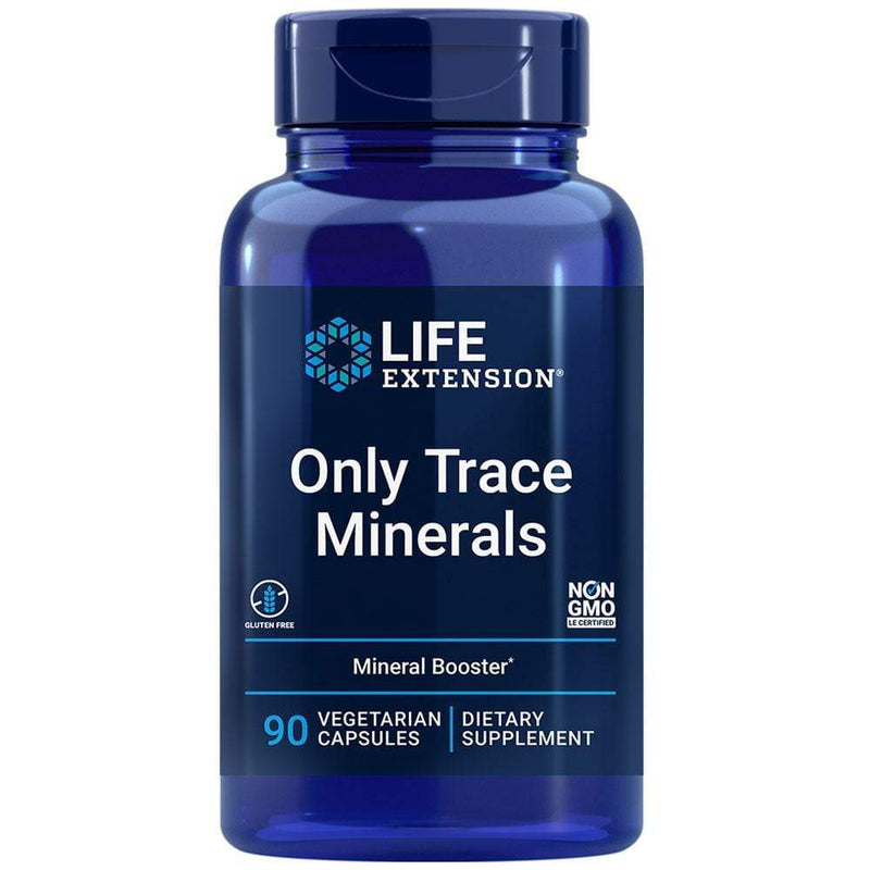 Life Extension Only Trace Minerals -- 90 Capsules