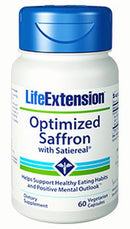 Life Extension - Optimized Saffron With Satiereal - 60 Vcaps (Pack of 3)
