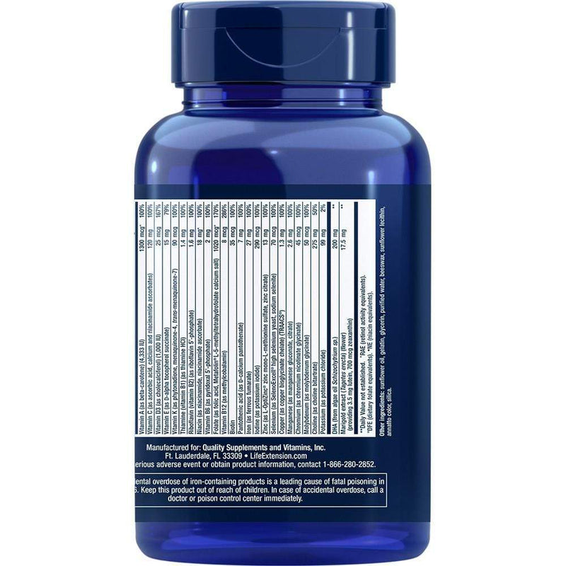 Life Extension Prenatal Advantage -- 120 Softgels