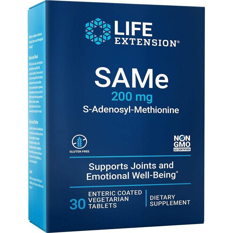 Life Extension SAMe 200mg -- 30 Tablets