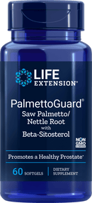 Life Extension Saw Palmetto Nettle Root with Beta-Sitosterol Softgels, 60 Count