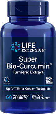 Life Extension Super Bio-Curcumin Tumeric Extract 400mg -- 60 Vegetarian Capsules 1 Pack