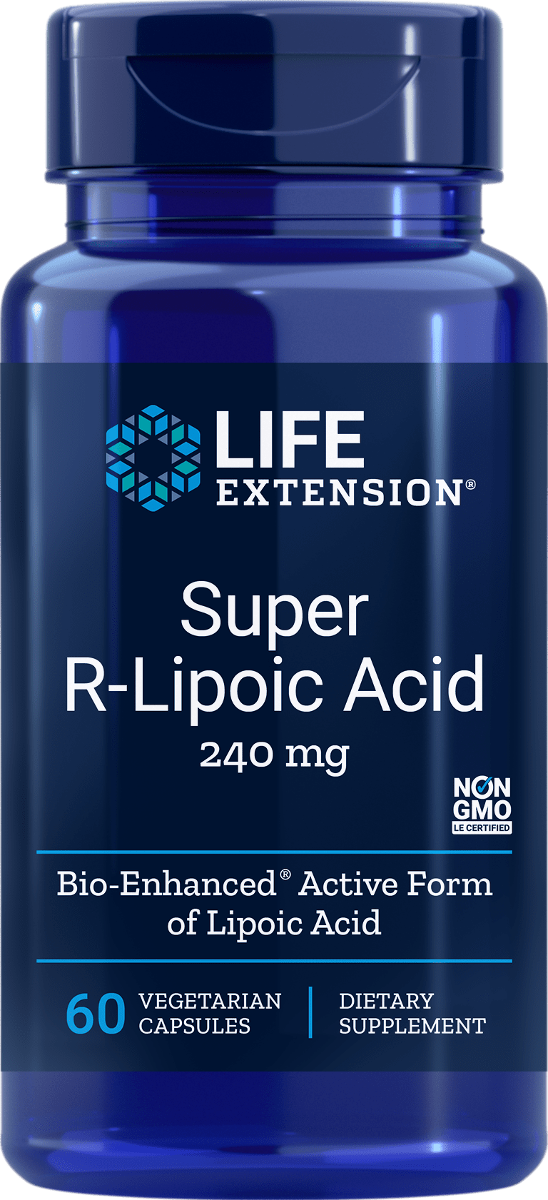 Life Extension Super R Lipoic Acid -- 60 Capsules