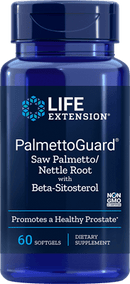Life Extension Super Saw Palmetto Nettle Root Formula  w-Beta Sitosterol -- 60 Softgels