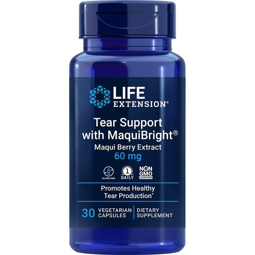 Life Extension Tear Suppport w-Maquibright -- 30 Capsules