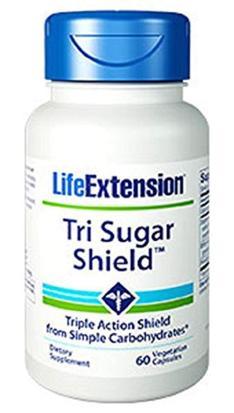 Life Extension Tri Sugar Shield Vegetarian Capsules, 60 Count