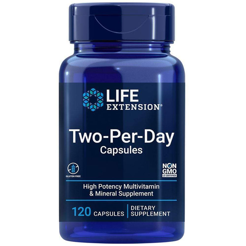 Life Extension Two-Per-Day -- 60 Capsules 120 Capsules