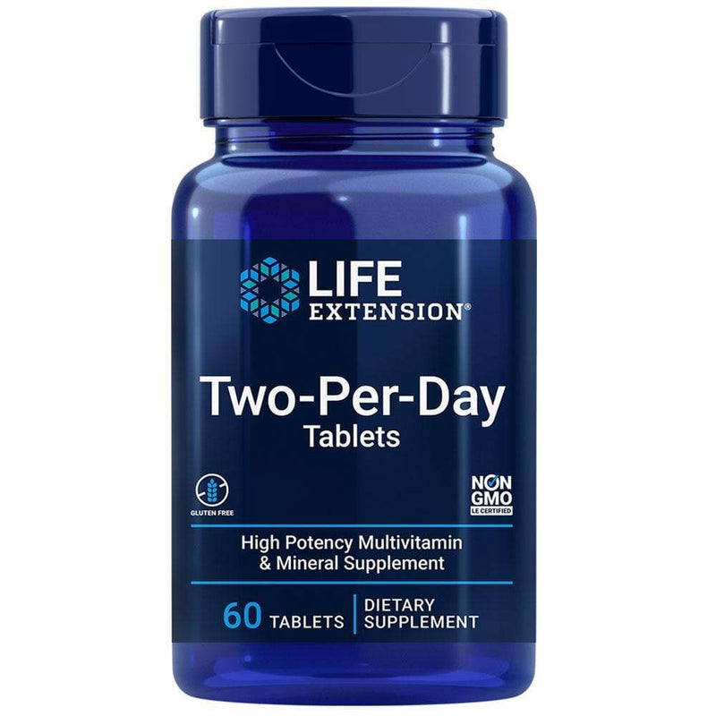 Life Extension Two Per Day -- 60 Tablets