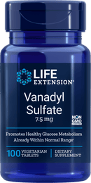 Life Extension Vanadyl Sulfate -- 100 Tablets