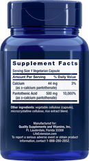 Life Extension Vitamin B5 -- 100 Capsules