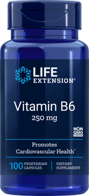 Life Extension Vitamin B6 -- 100 Capsules