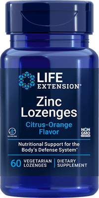 Life Extension Zinc Lozenges -- 60 Lozenges