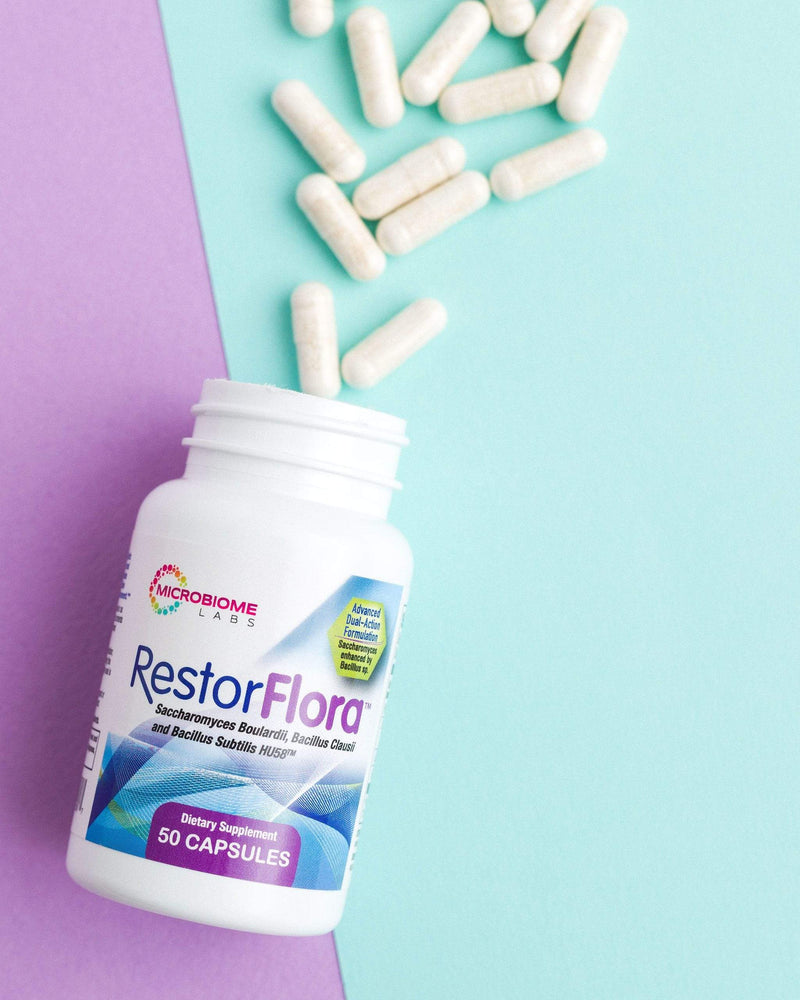 Microbiome Labs RestorFlora -- 50 Capsules