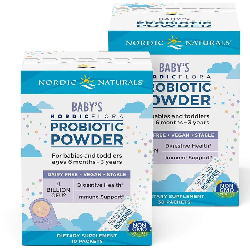 Nordic Naturals Baby's Nordic FloraProbiotic Powder Unflavored -- 10 Powder Packets