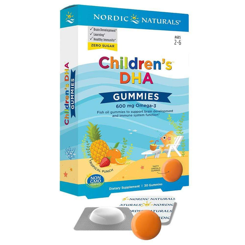 Nordic Naturals Children's DHAGummies Tropical Punch -- 30 Gummies