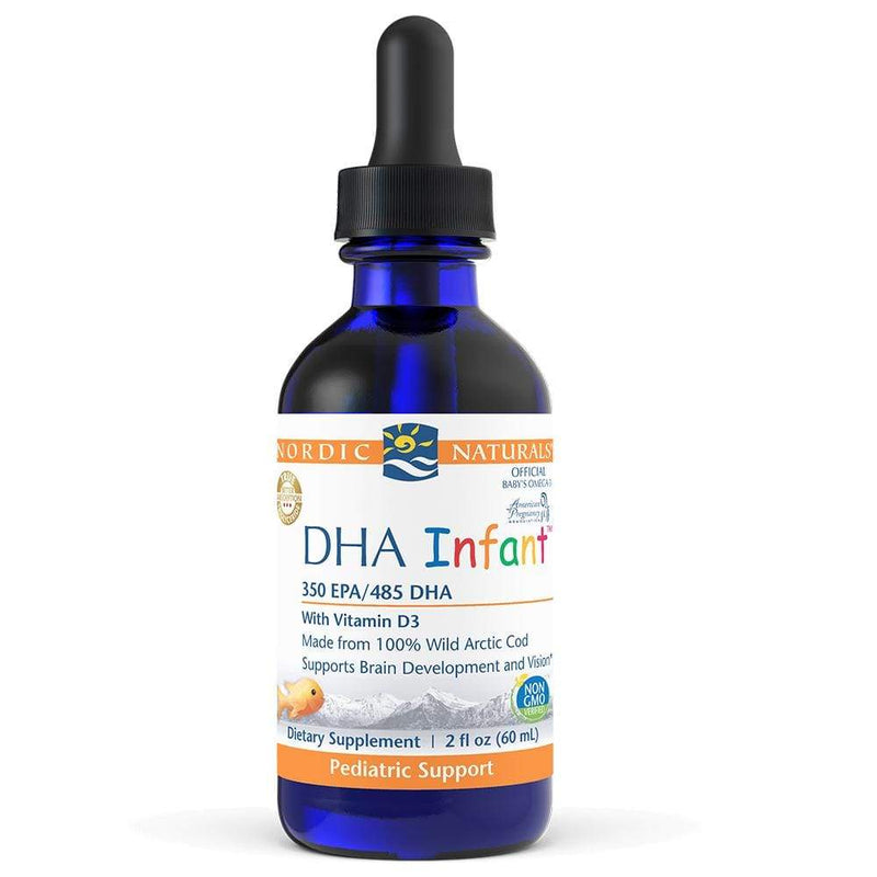 Nordic Naturals DHA Infant Unflavored -- 2 Fluid Ounces with Dropper