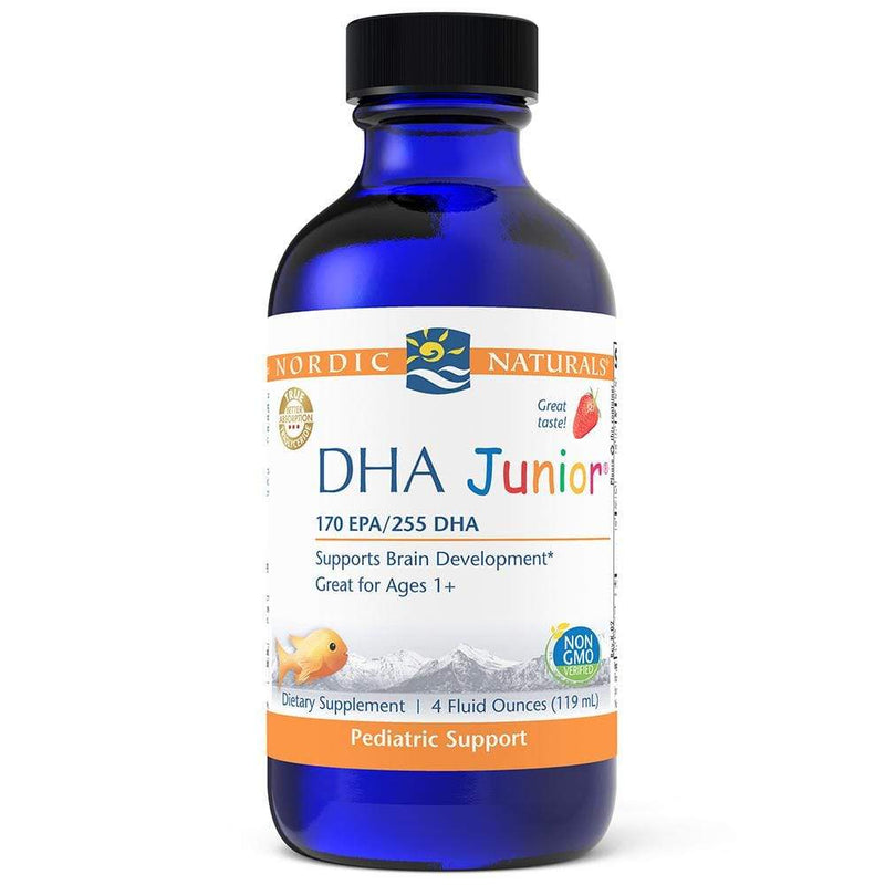 Nordic Naturals DHA Junior Strawberry --  4 Fluid Ounces