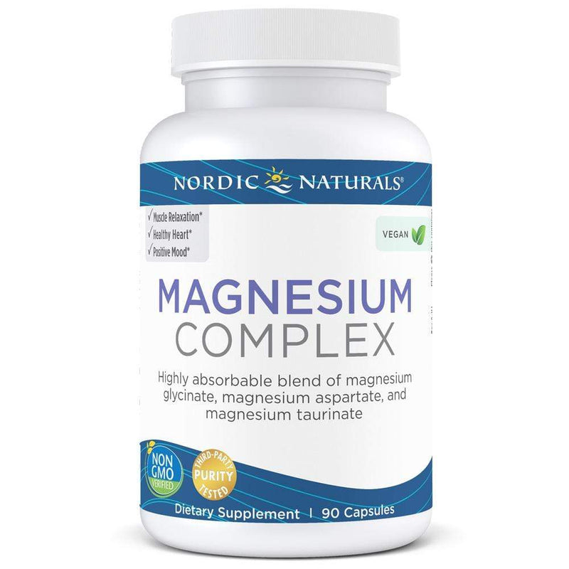 Nordic Naturals Magnesium Complex Unflavored -- 90 Capsules