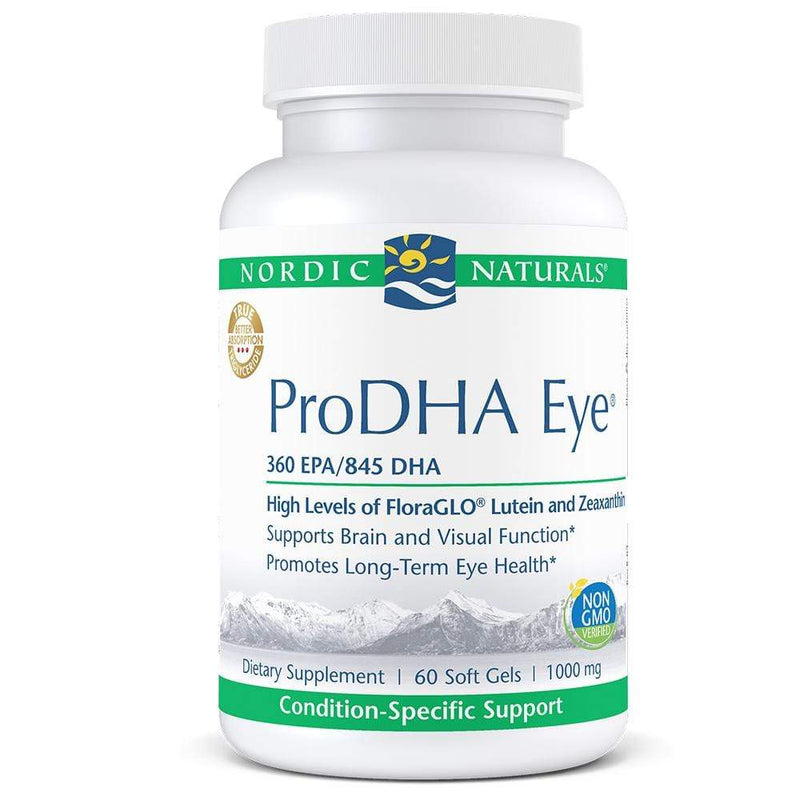 Nordic Naturals ProDHA Eye Unflavored -- 60 Soft Gels