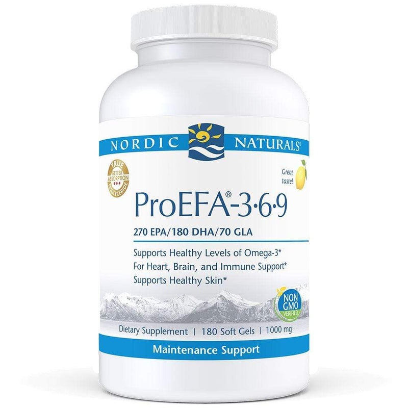 Nordic Naturals ProEFA-3?6?9 Lemon -- 180 Soft Gels