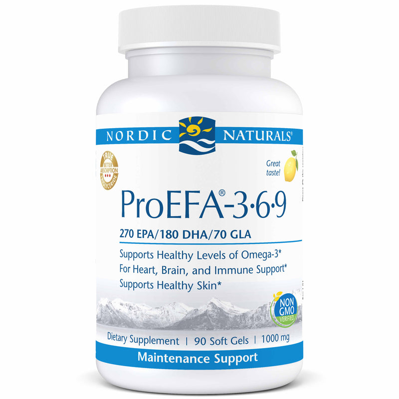 Nordic Naturals ProEFA-3, 6, 9 Lemon -- 8 fl oz 90 softgels