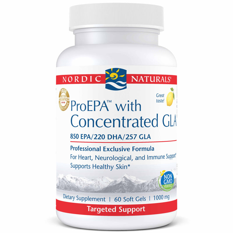 Nordic Naturals ProEPAwith Concentrated GLA Lemon -- 60 Soft Gels