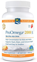 Nordic Naturals ProOmega 2000 Jr. Strawberry -- 60 Softgels
