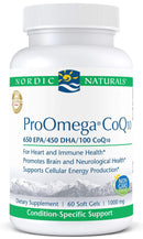 Nordic Naturals ProOmega CoQ10 Unflavored -- 60 Soft Gels