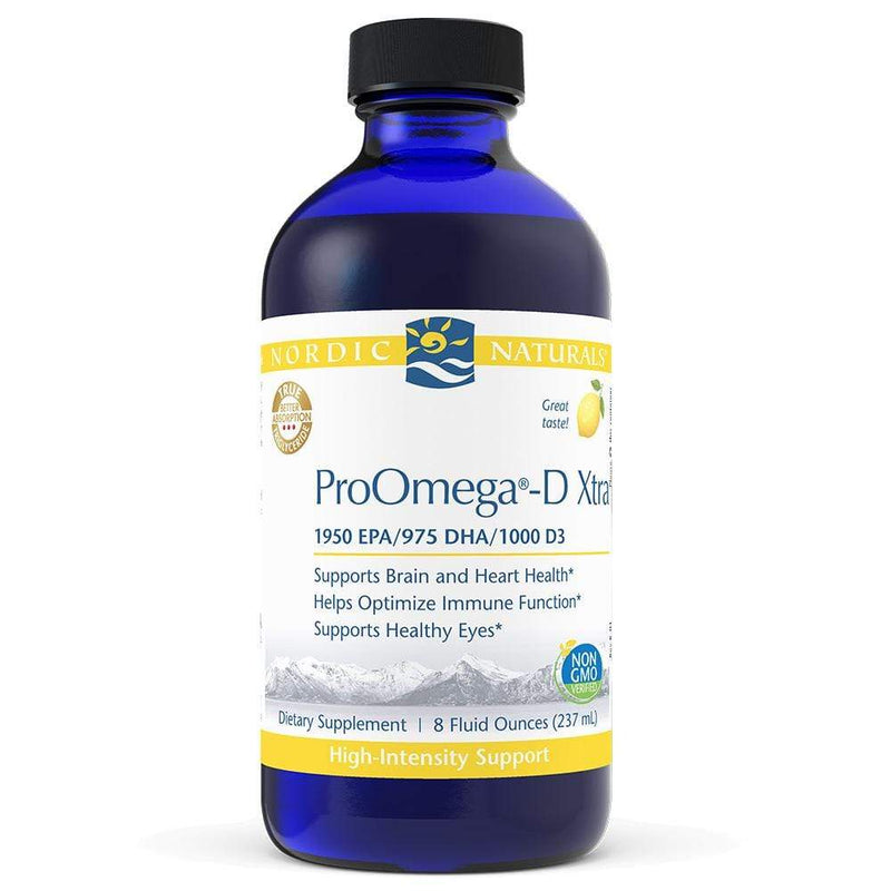 Nordic Naturals ProOmega-D Xtra Lemon -- 8 Fluid Ounces