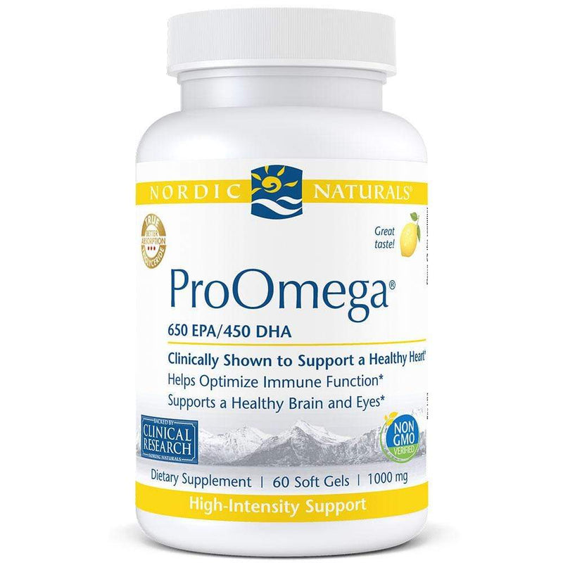 Nordic Naturals ProOmega Lemon -- 60 Soft Gels