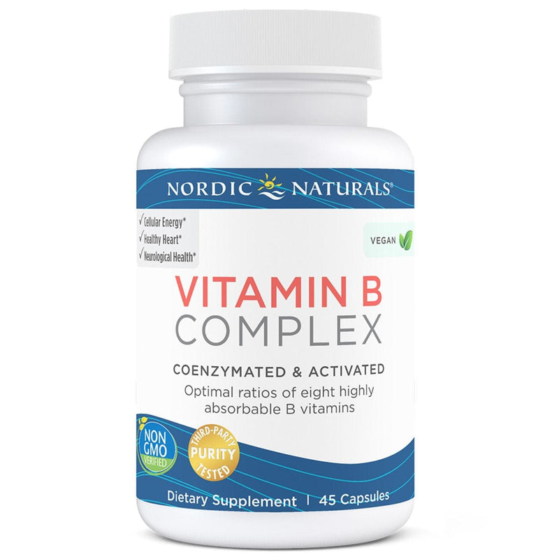 Nordic Naturals Vitamin B Complex - Unflavored -- 45 Capsules