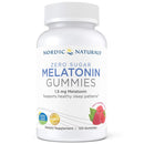 Nordic Naturals Zero Sugar Melatonin Raspberry -- 60 Gummies 120 gummies