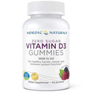 Nordic Naturals Zero Sugar Vitamin D3 Gummies Wild Berry -- 60 Gummies