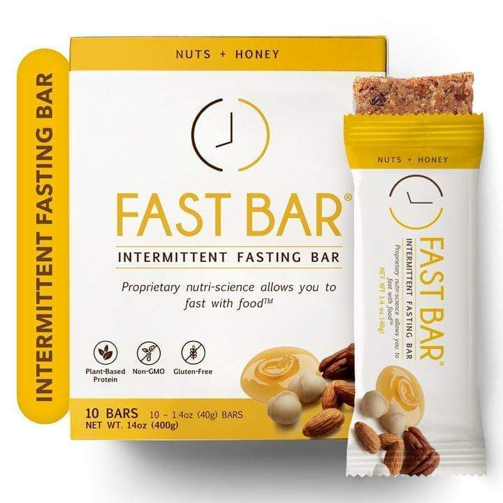 Prolon Fast Bars Nuts and Honey -- 1.4 oz (5 Pack) 10-pack