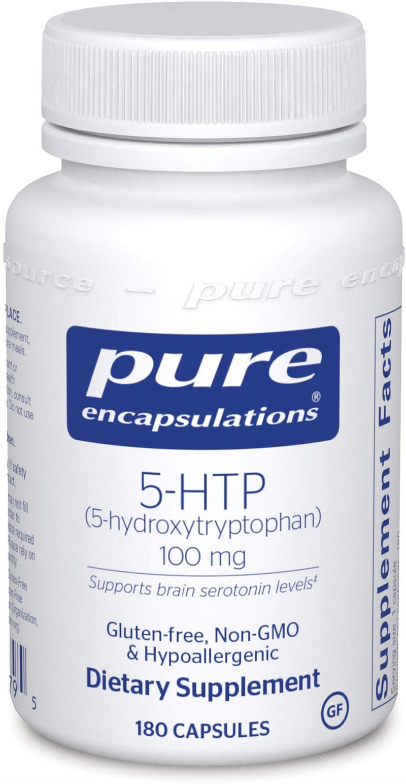 Pure Encapsulations 5-HTP (5-Hydroxytryptophan) 100 mg -- 60 Capsules 180 capsules