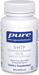Pure Encapsulations 5-HTP (5-Hydroxytryptophan) 50 mg -- 60 Capsules 180 capsules