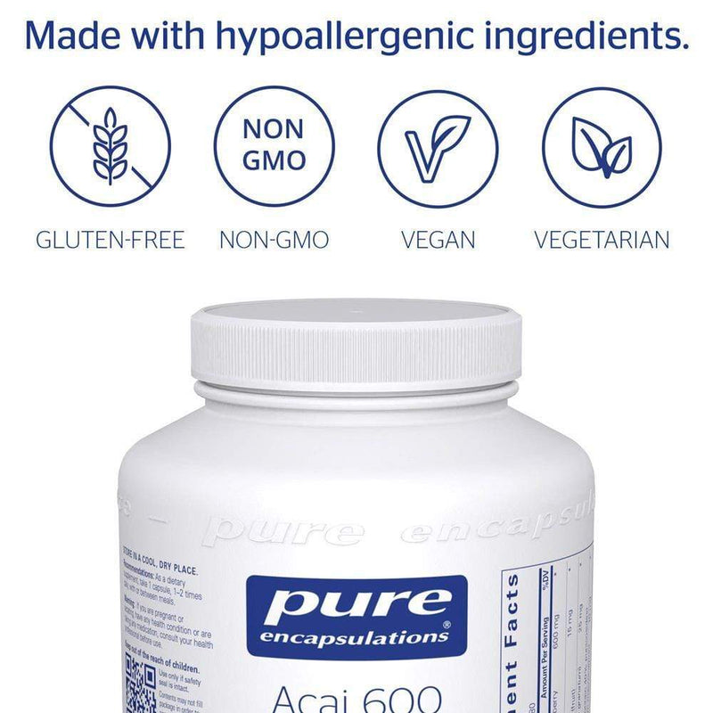 Pure Encapsulations Acai 600 -- 180 Capsules