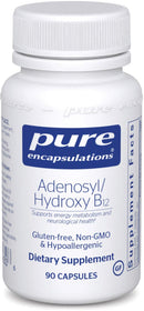 Pure Encapsulations Adenosyl-Hydroxy B12 -- 90 Capsules